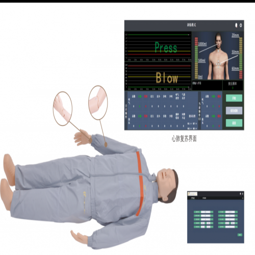 高級心肺復(fù)蘇模擬人（計(jì)算機(jī)控制-無線連接）